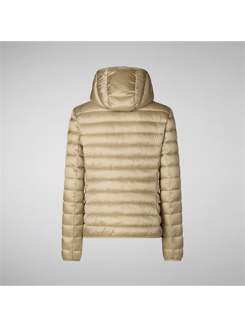 Beige down jacket Save The Duck | D33620W IRIS19.40039